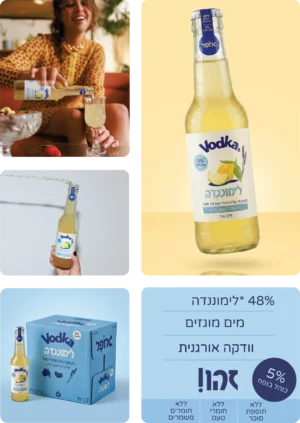 קוקטייל - וודקה לימוננדה